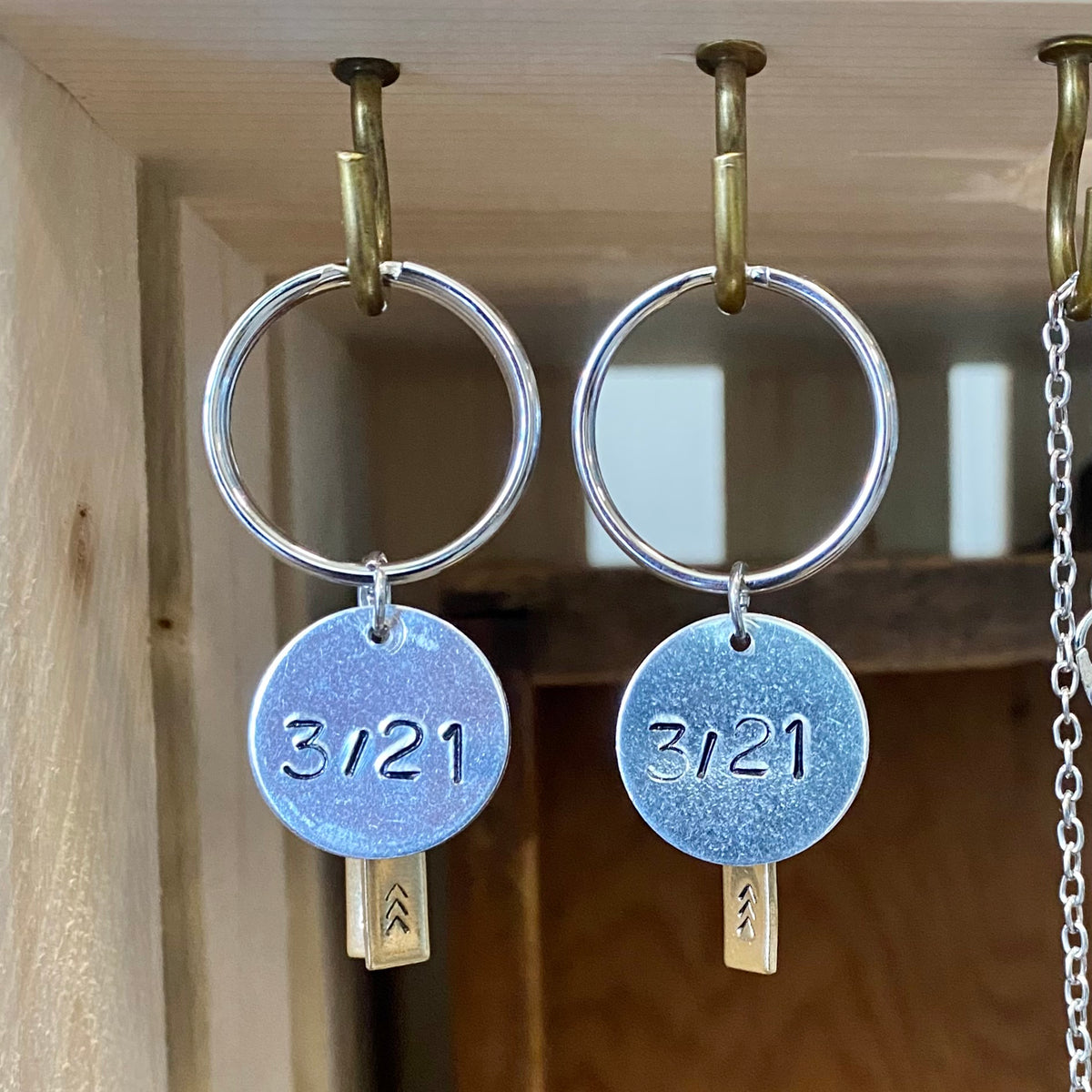 3/21 Keychains – Upside Down Mercantile